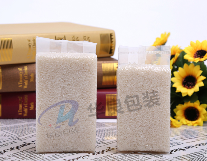 真空米磚袋，透明包裝袋